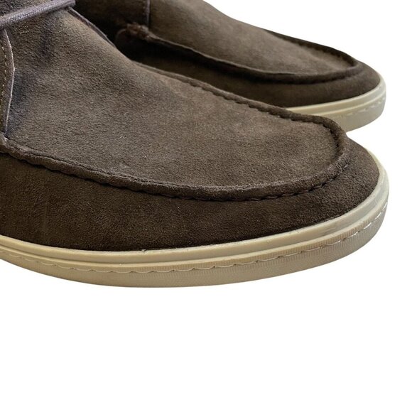Mercanti Fiorentini RELAX Suede Leather High Top Oxford Shoe Men 12 Brown Brazil main image 8